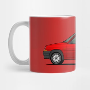 R5 Campus side profile Mug